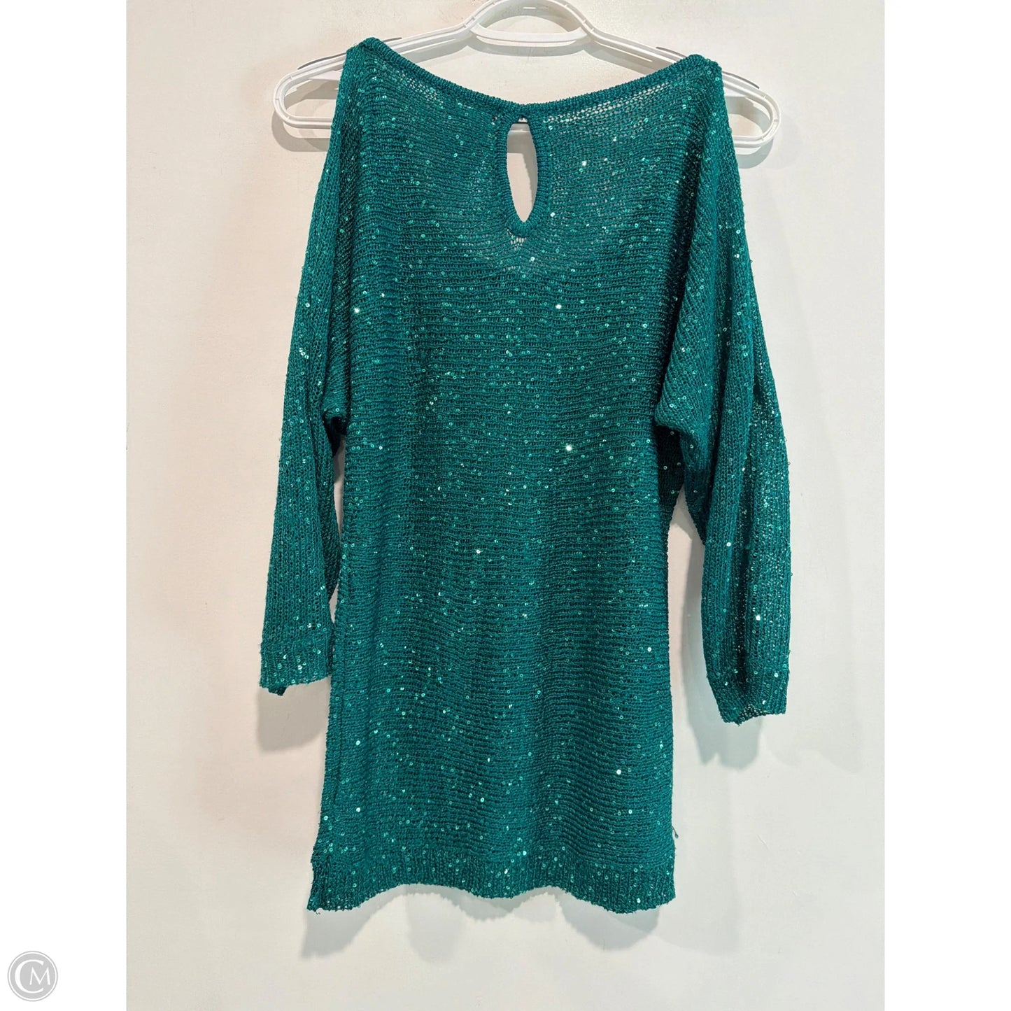 Sweater By Clothes Mentor In Green, Size: M