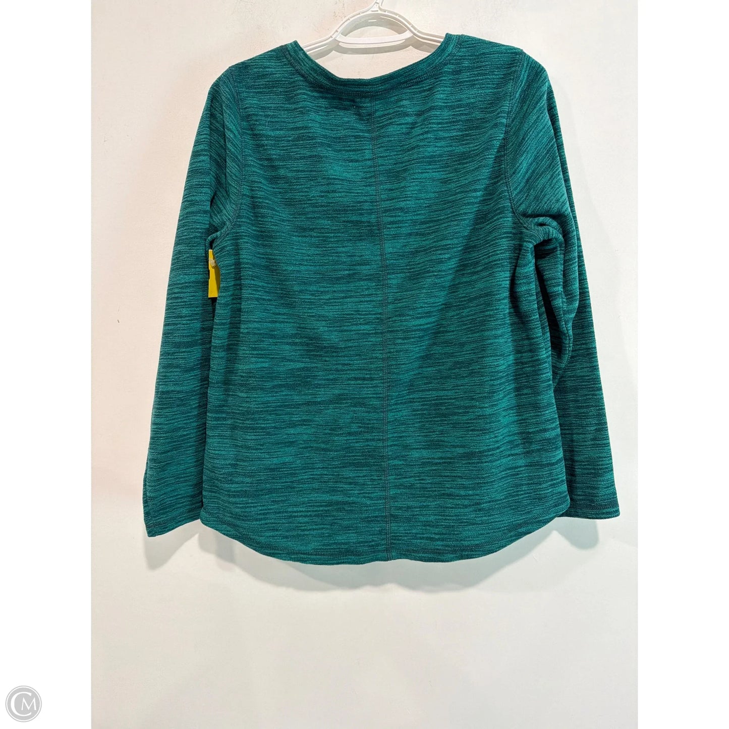 Top Long Sleeve By St Johns Bay In Green, Size: M