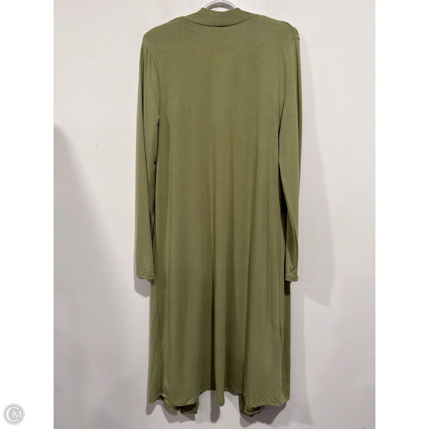 Cardigan By Zenana In Green, Size: M