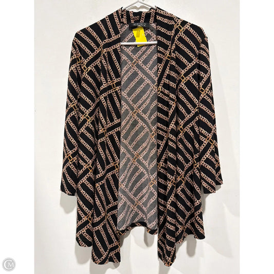 Cardigan By Kasper In Black, Size: Xl
