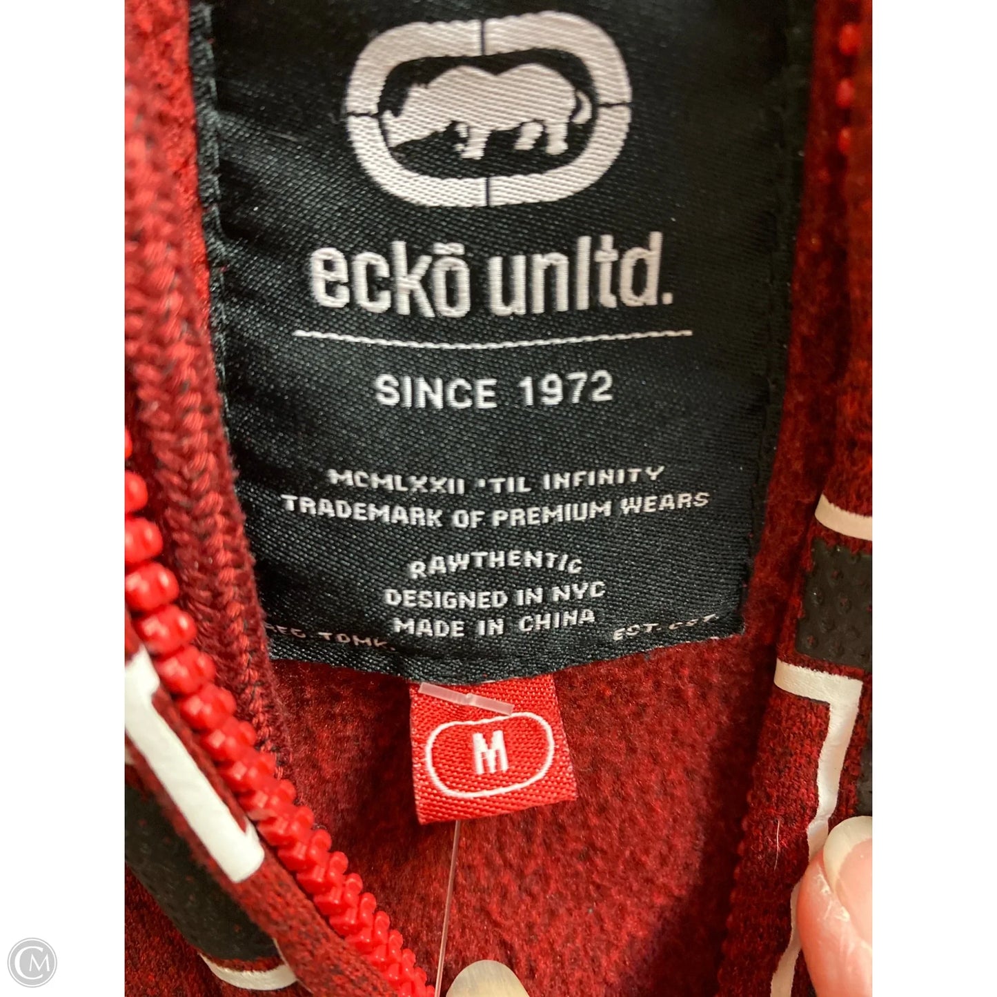 Jacket Other By Clothes Mentor In Red, Size: M