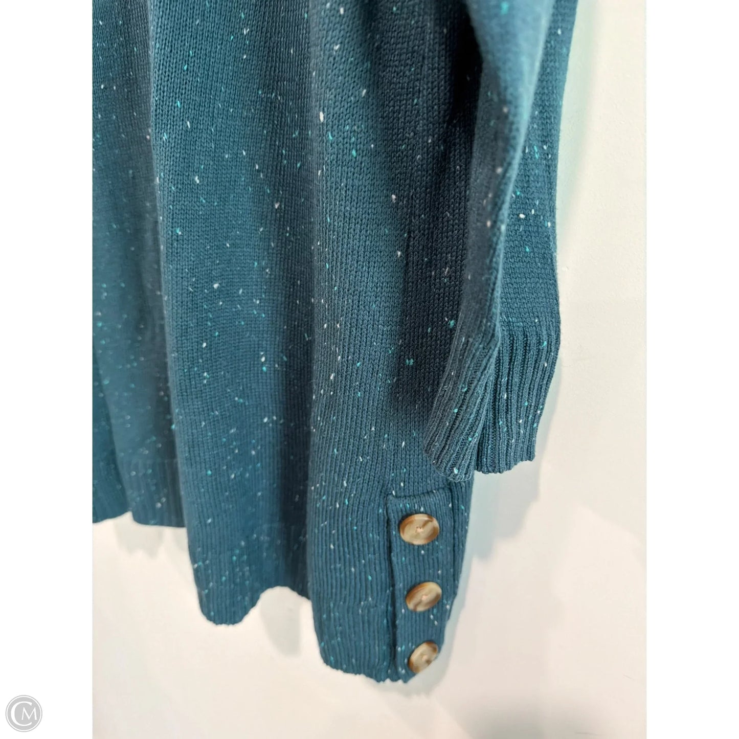 Cardigan By Lane Bryant In Teal, Size: 1x