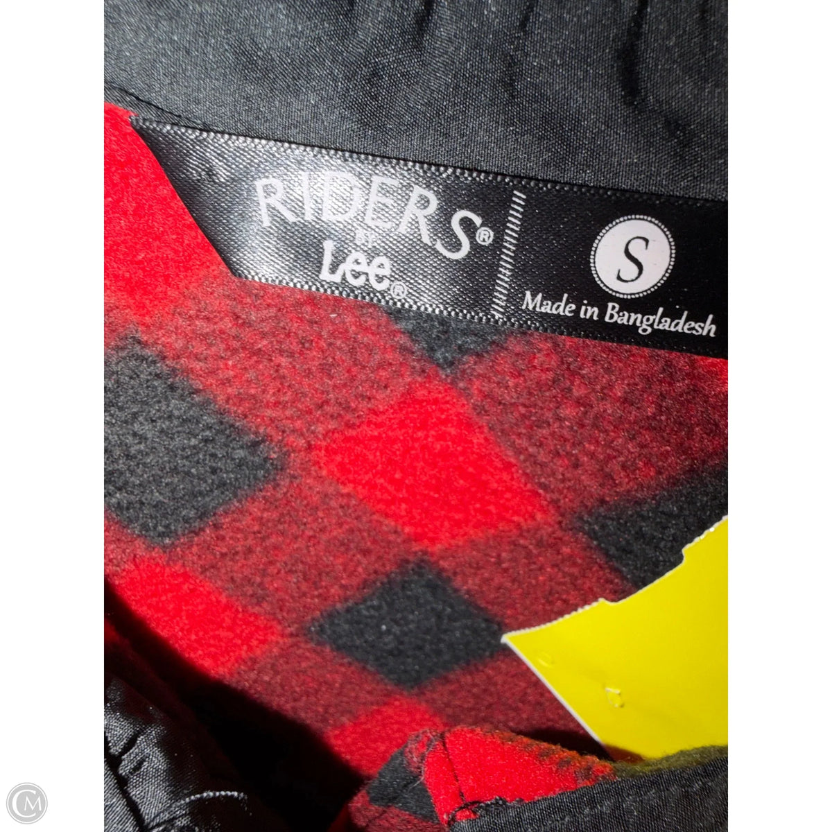 Top Long Sleeve By Lee In Red, Size: S