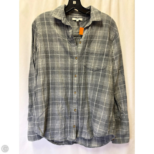 Top Long Sleeve By Madewell In Grey, Size: Xs