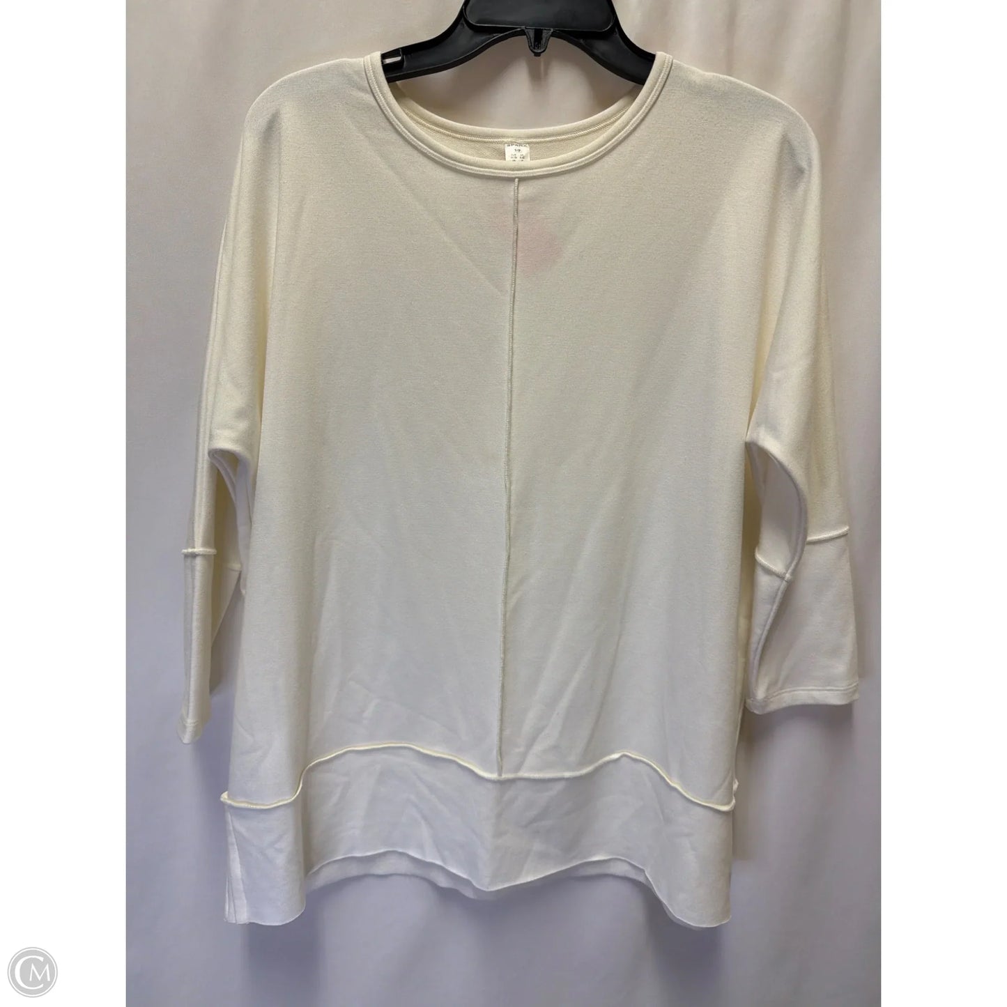 Top Long Sleeve By Spanx In White, Size: S