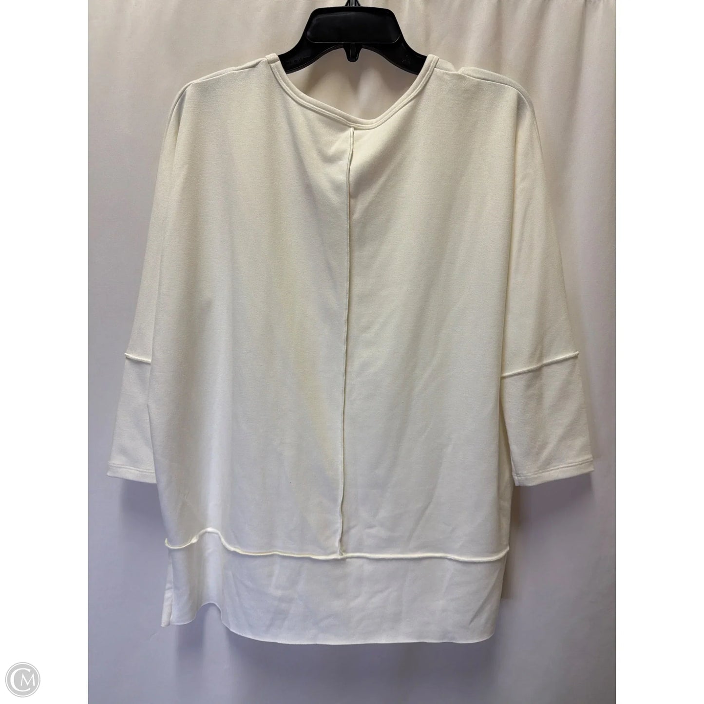 Top Long Sleeve By Spanx In White, Size: S