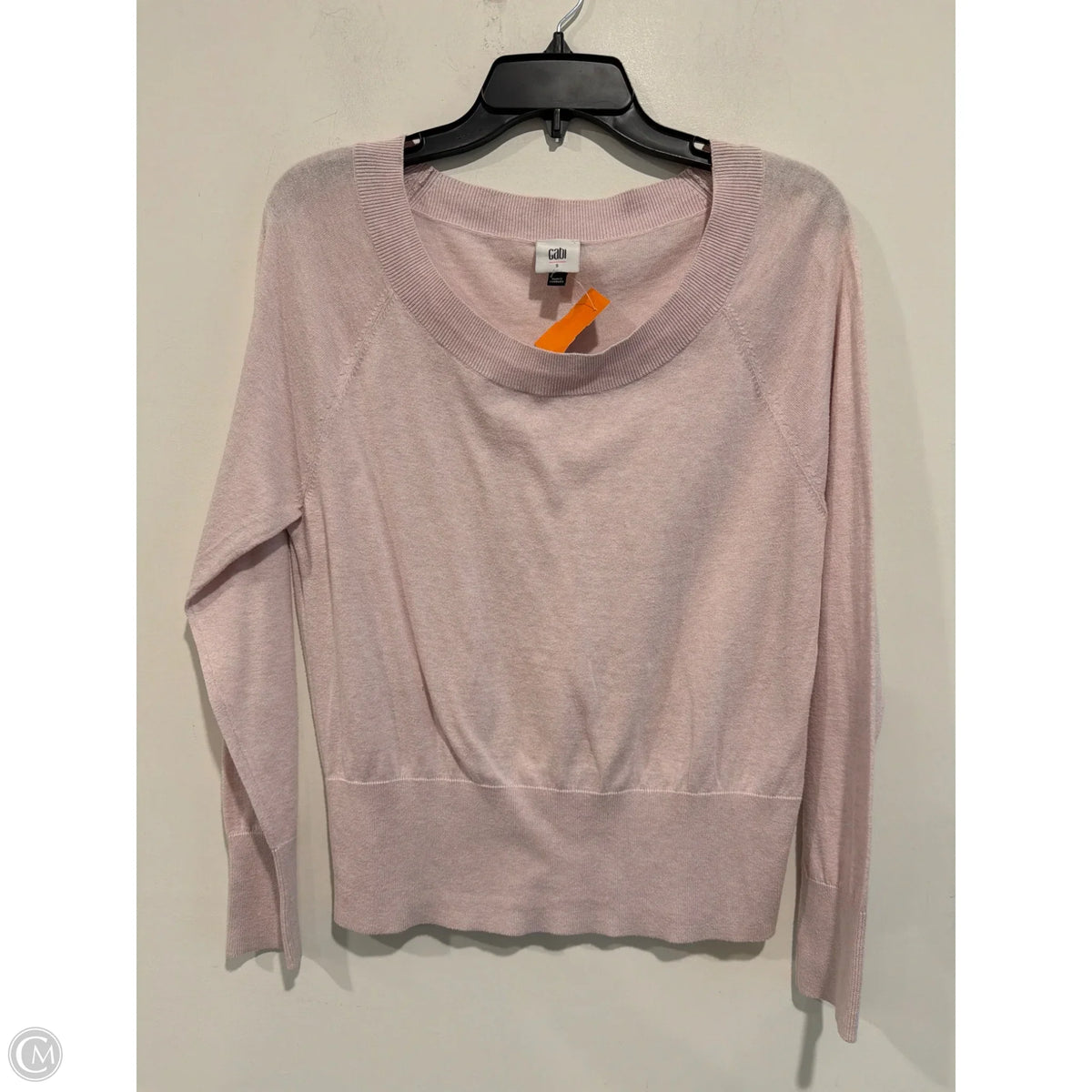 Top Long Sleeve By Cabi In Pink, Size: S