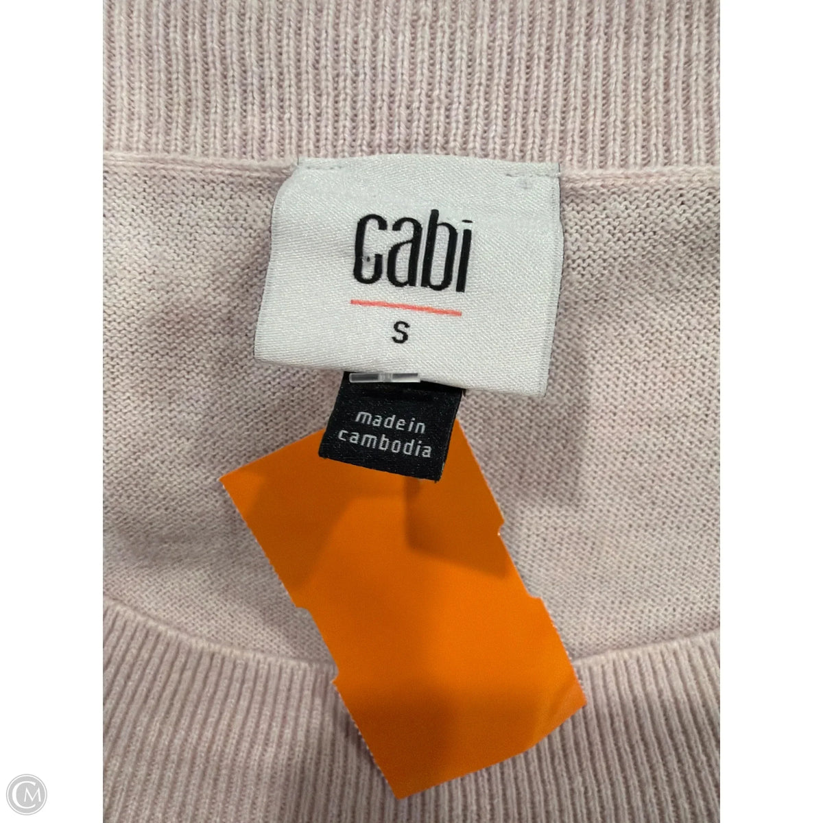 Top Long Sleeve By Cabi In Pink, Size: S