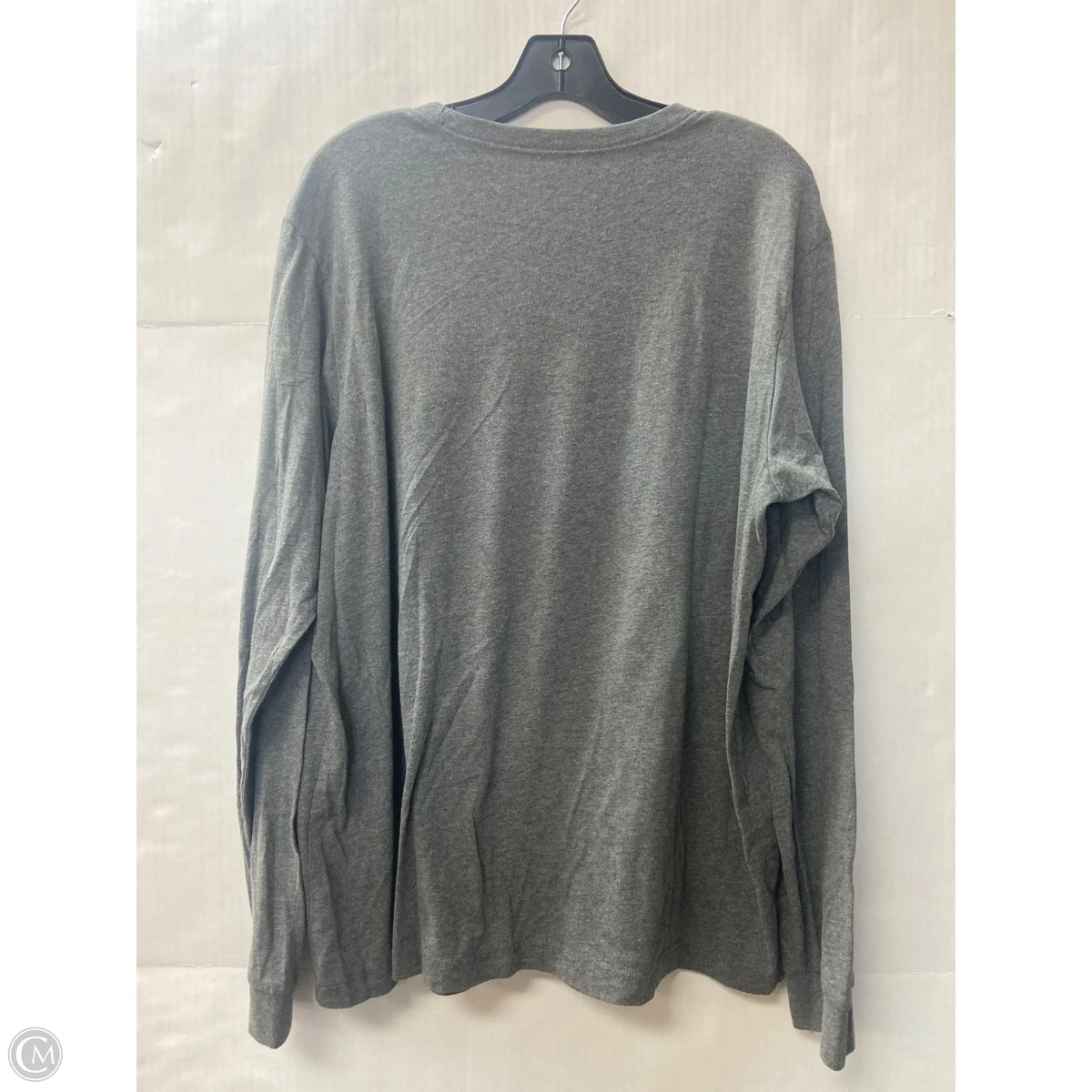 Top Long Sleeve By Clothes Mentor In Grey, Size: L