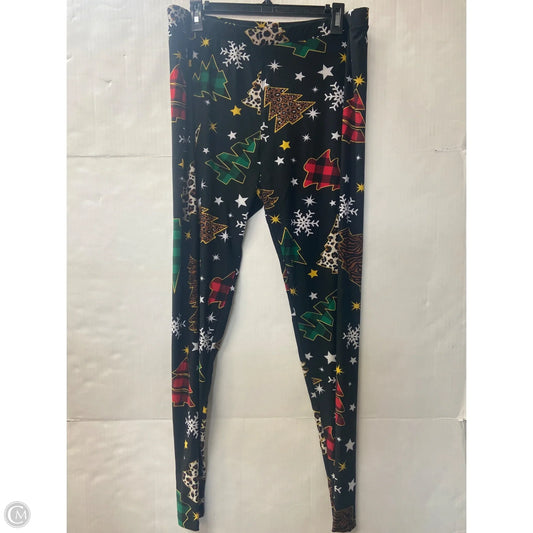 Pants Leggings By Clothes Mentor In Black, Size: 3x