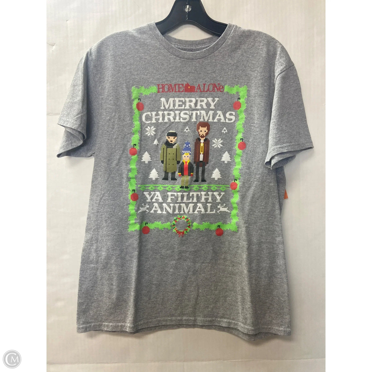 Top Short Sleeve By Clothes Mentor In Grey, Size: M