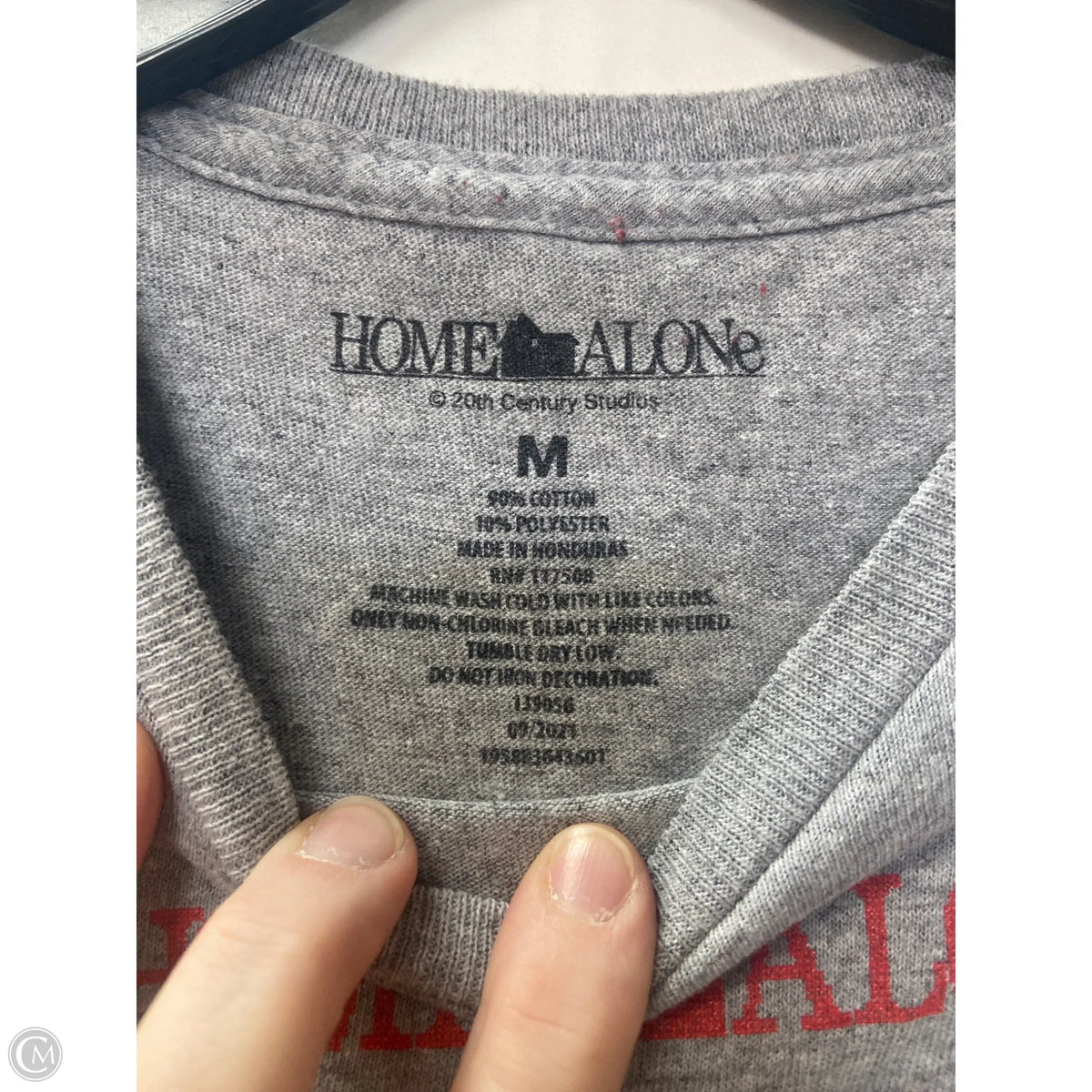 Top Short Sleeve By Clothes Mentor In Grey, Size: M