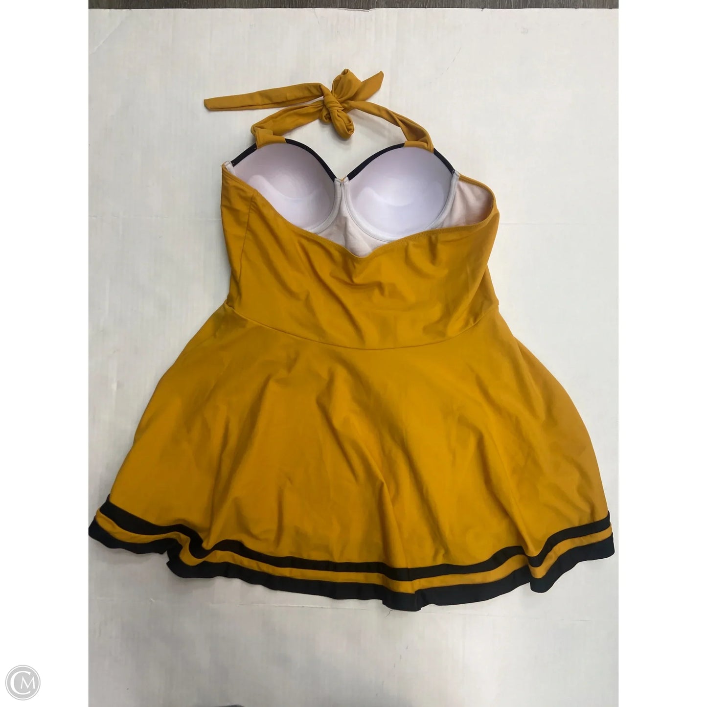 Swimsuit By Clothes Mentor In Yellow, Size: Xxl