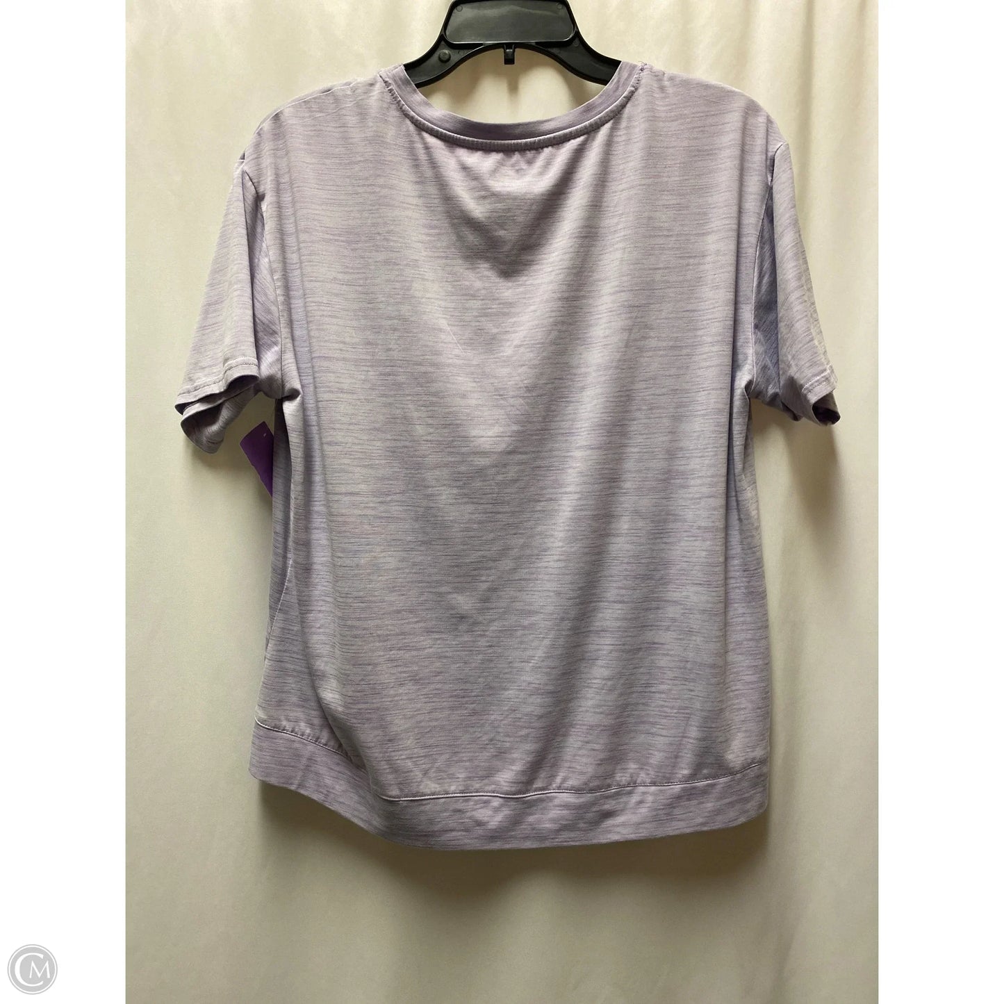 Athletic Top Short Sleeve By Pro Player In Purple, Size: L