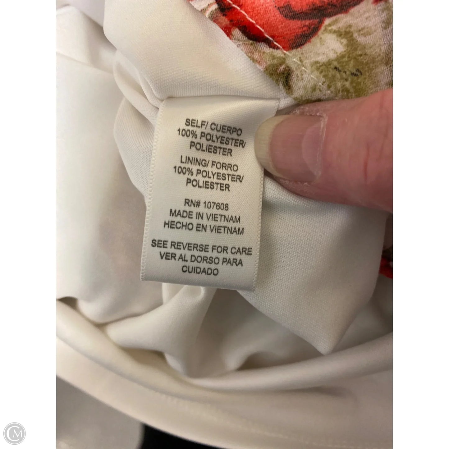 Dress Casual Midi By Clothes Mentor In White, Size: M