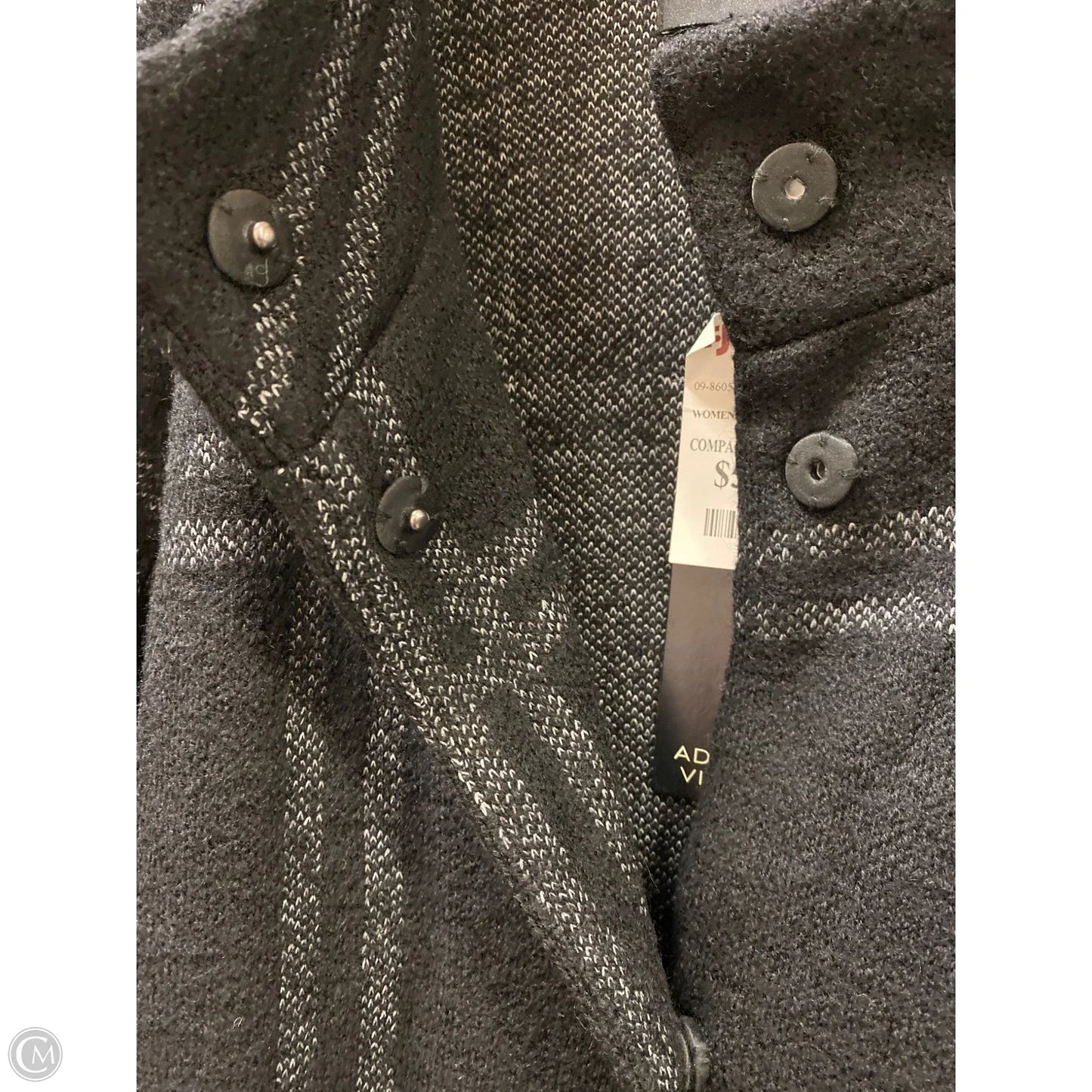 Coat Other By Adrienne Vittadini In Black, Size: 3x