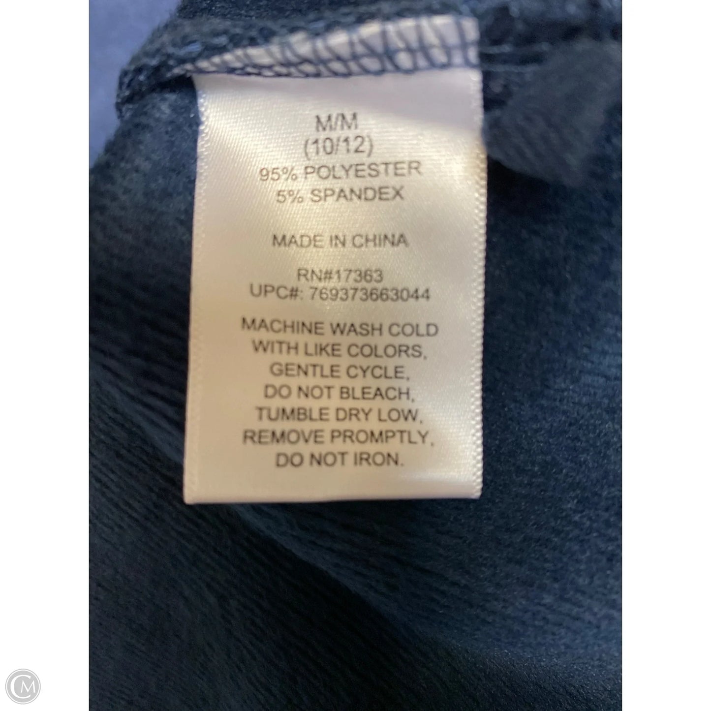 Jacket Other By Cuddl Duds In Blue, Size: M