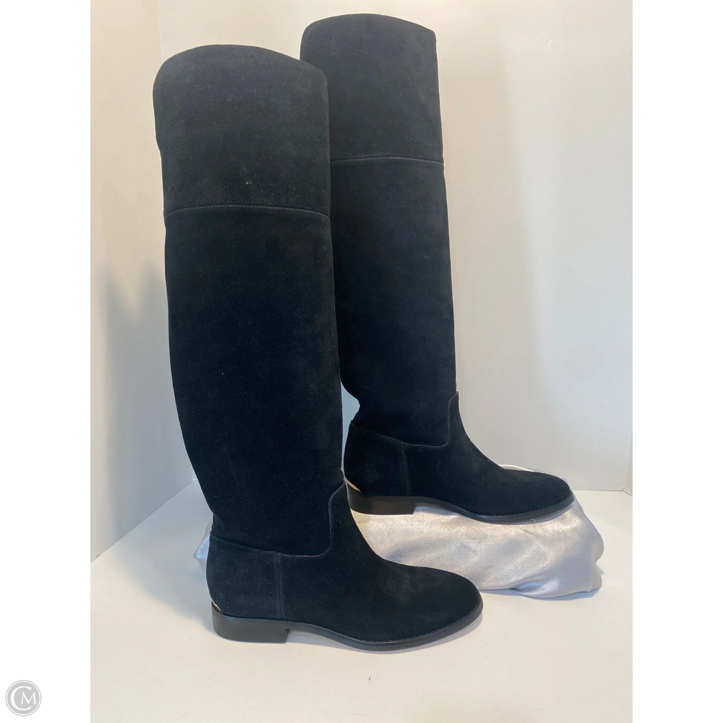 Boots Designer By Michael Kors In Black, Size: 6.5