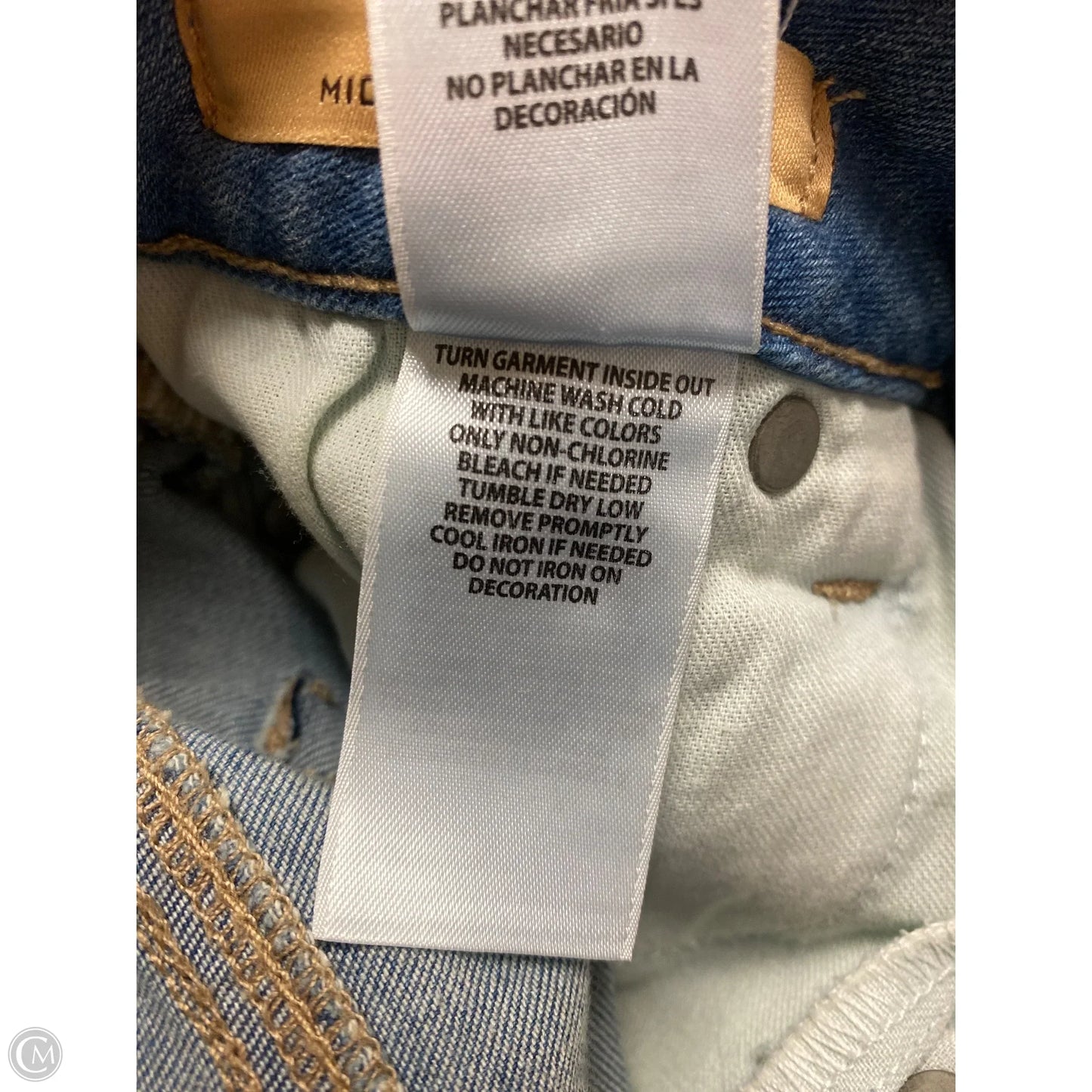 Jeans Boot Cut By Shyanne In Blue Denim, Size: 4