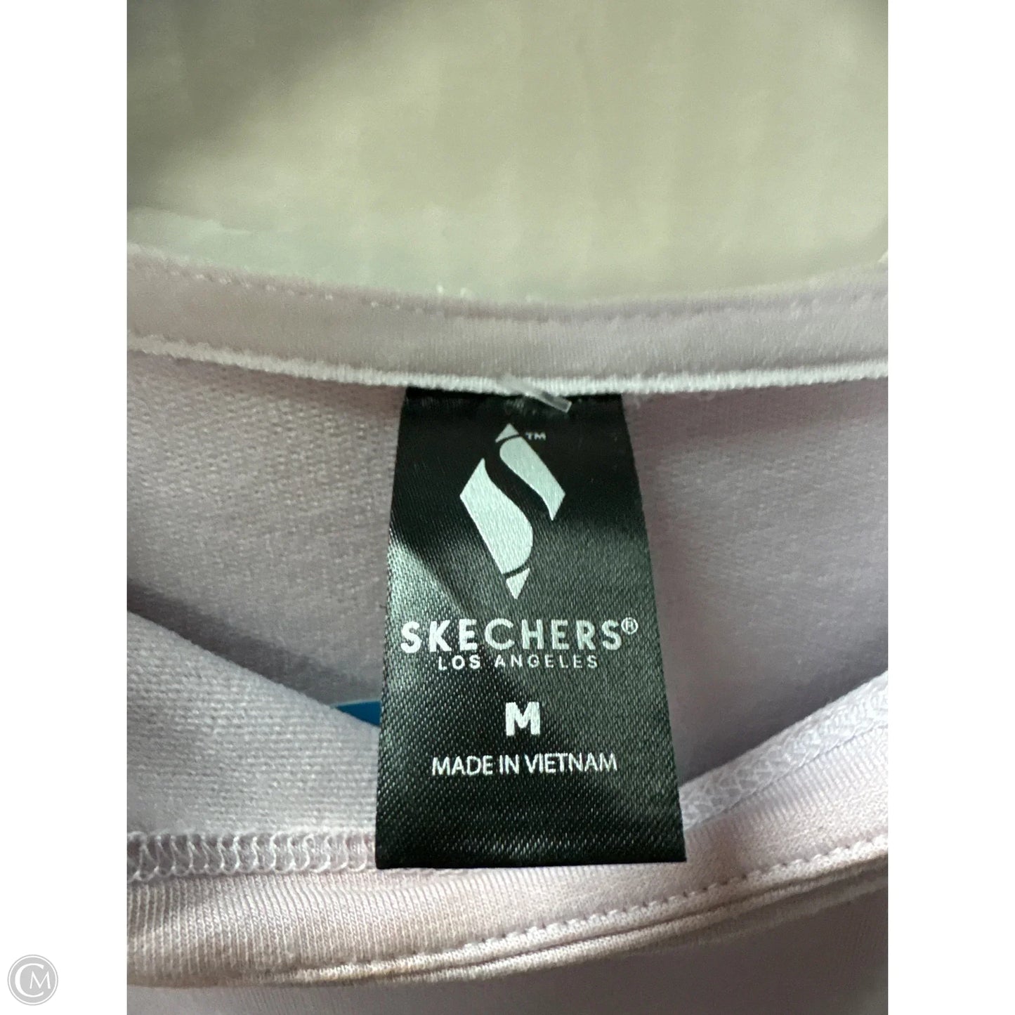 Sweatshirt Hoodie By Skechers In Purple, Size: M