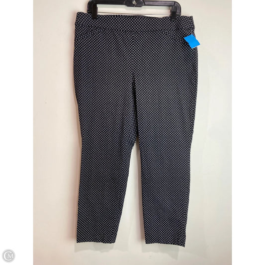 Pants Dress By Briggs In Black, Size: 14