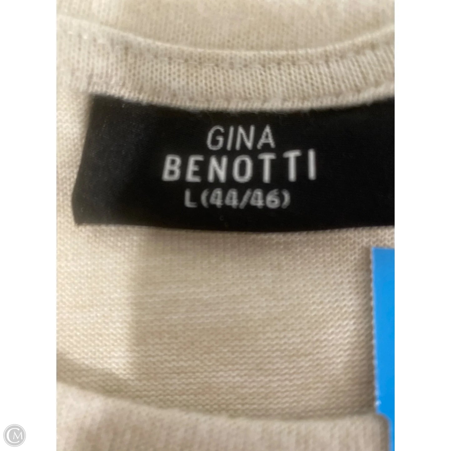 Top Long Sleeve By Clothes Mentor In Beige, Size: L