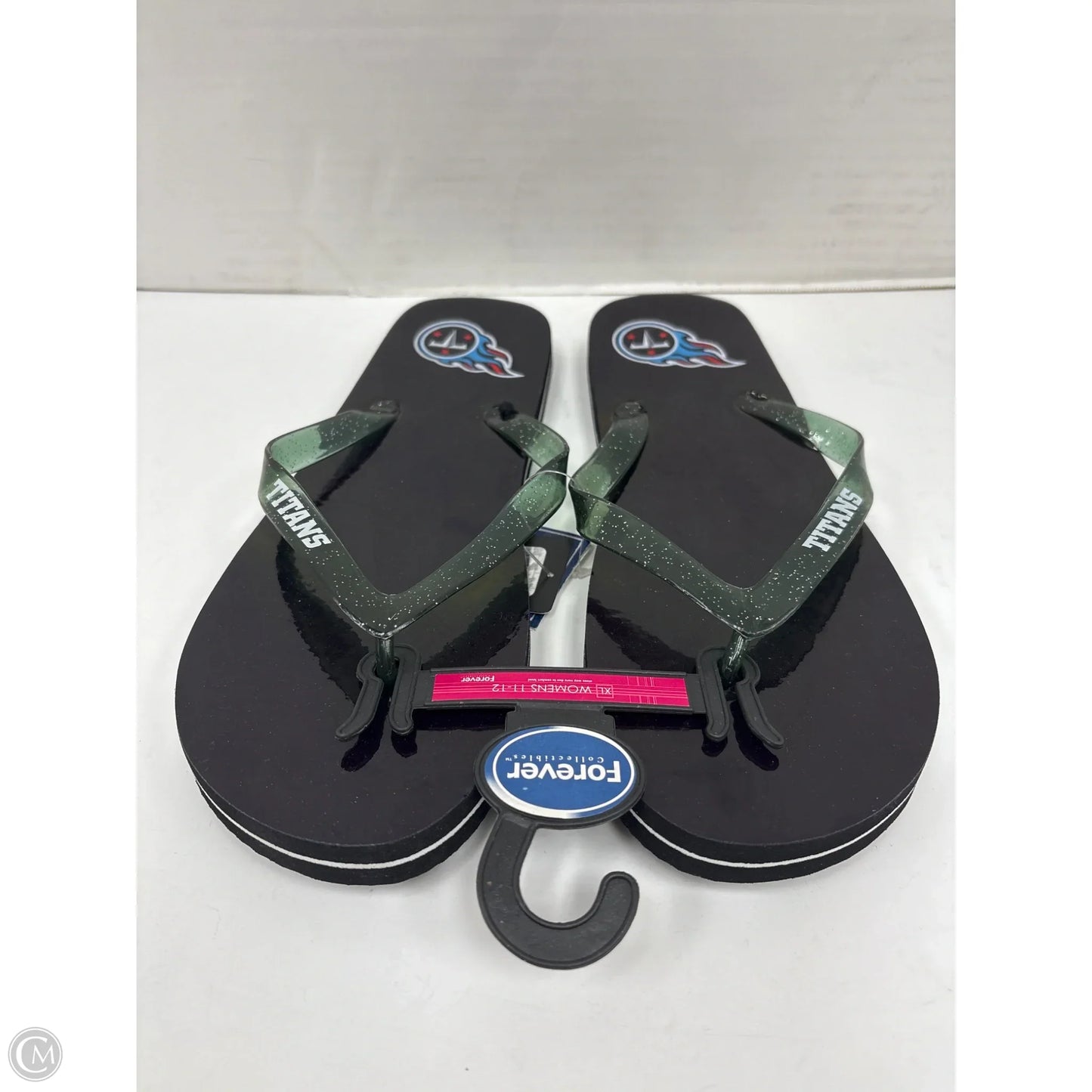 Sandals Flip Flops By Clothes Mentor In Black, Size: 11