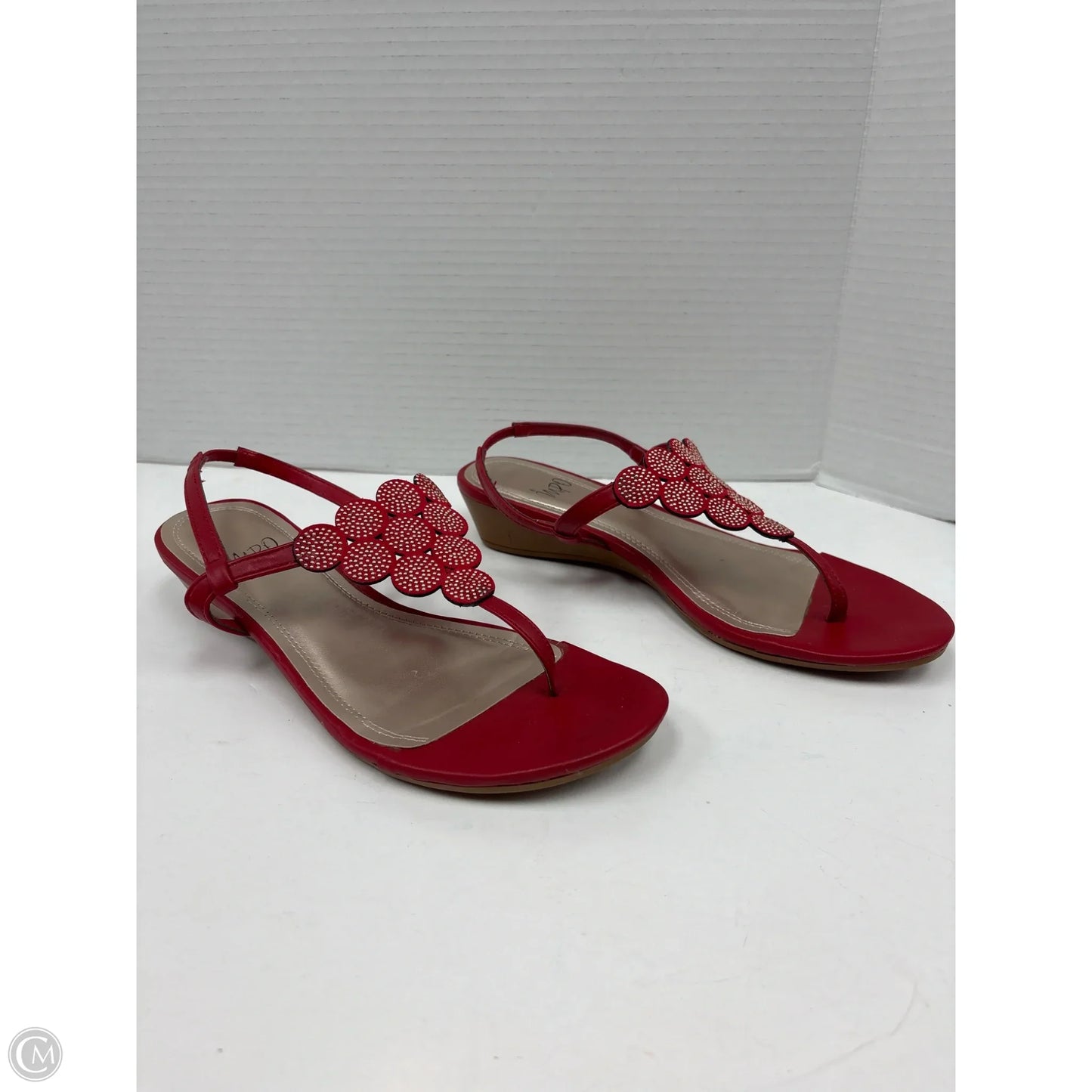 Sandals Flats By Impo In Red, Size: 7.5