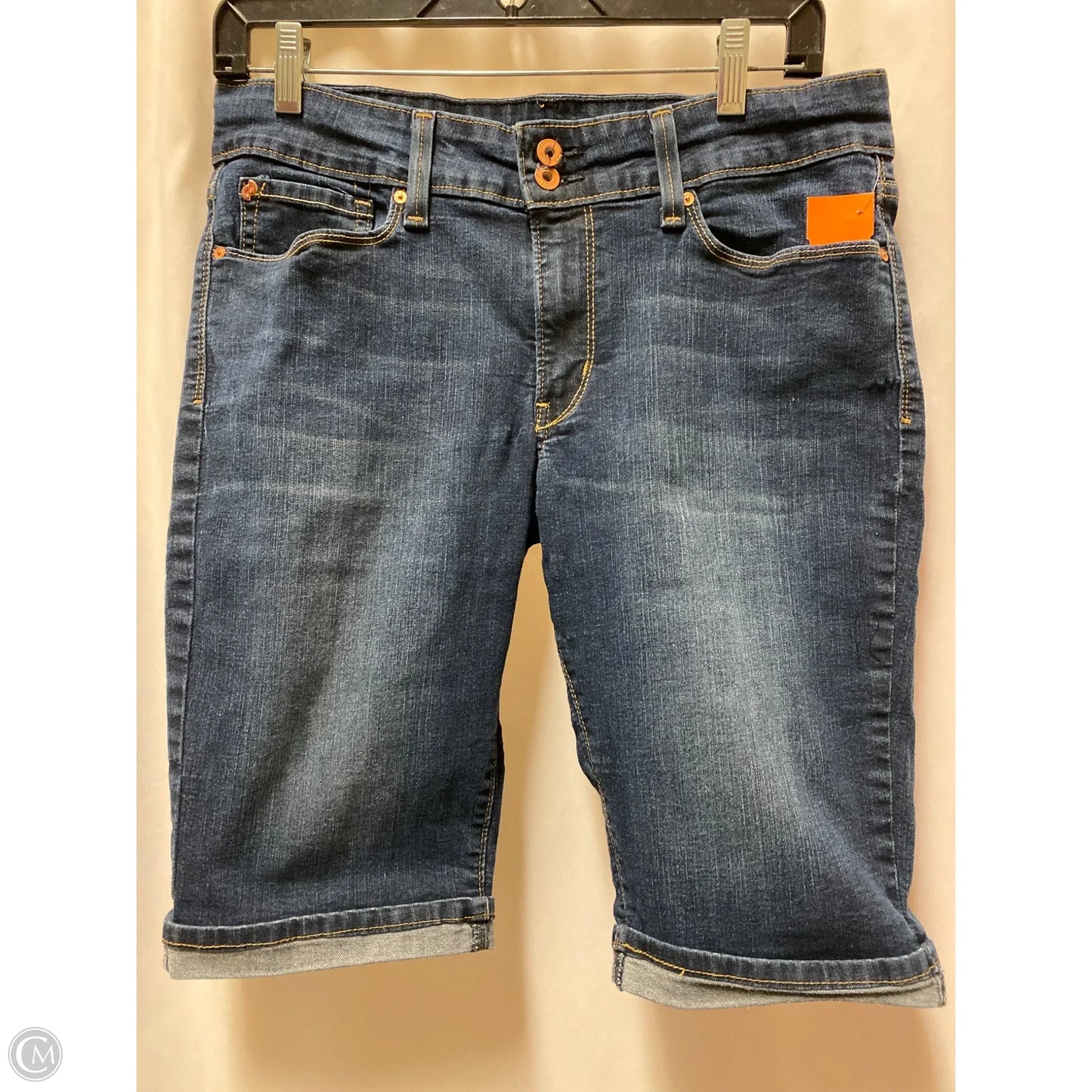 Shorts By Levis In Blue Denim, Size: 12