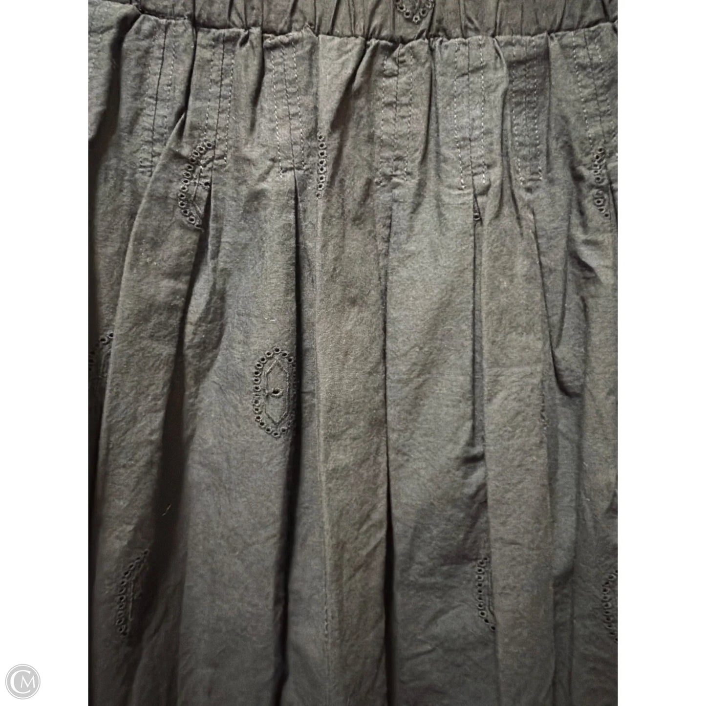 Skirt Midi By Christopher And Banks In Black, Size: S