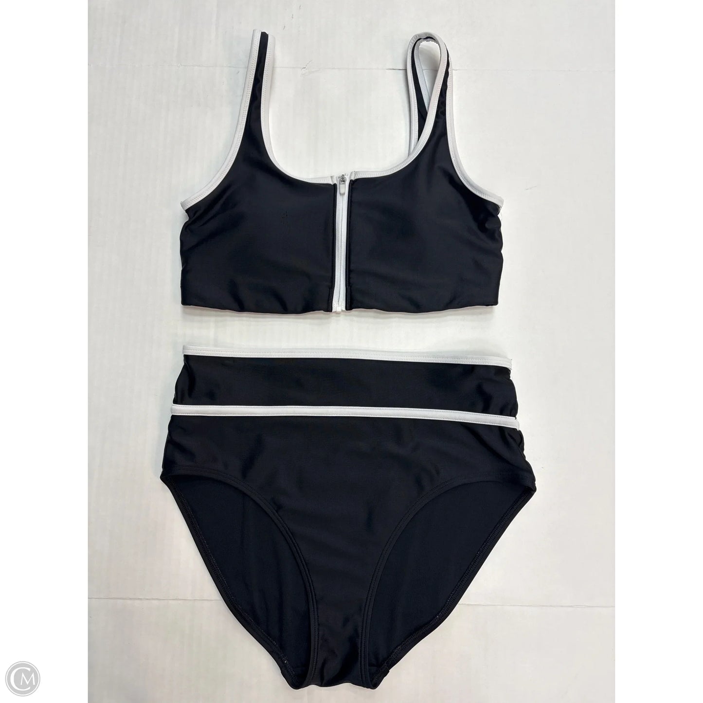 Swimsuit 2pc By Old Navy In Black, Size: M