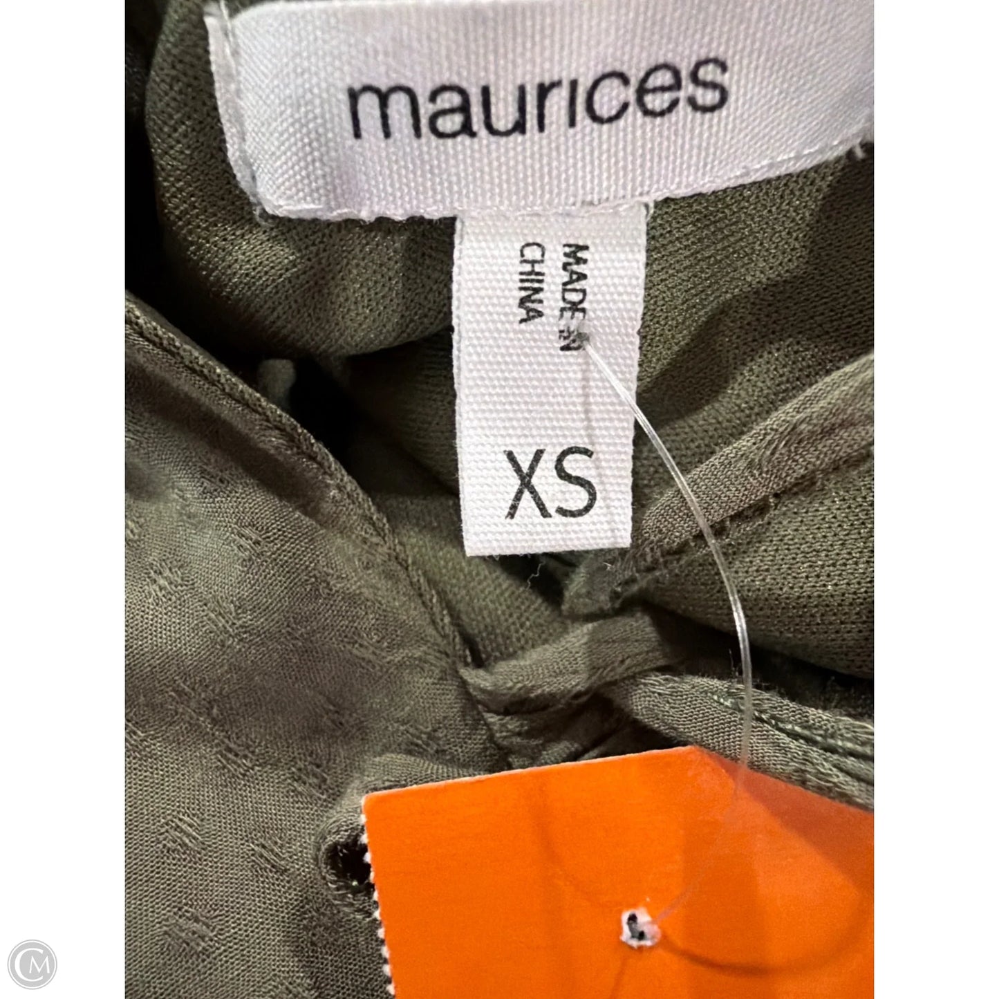 Dress Casual Maxi By Maurices In Green, Size: Xs