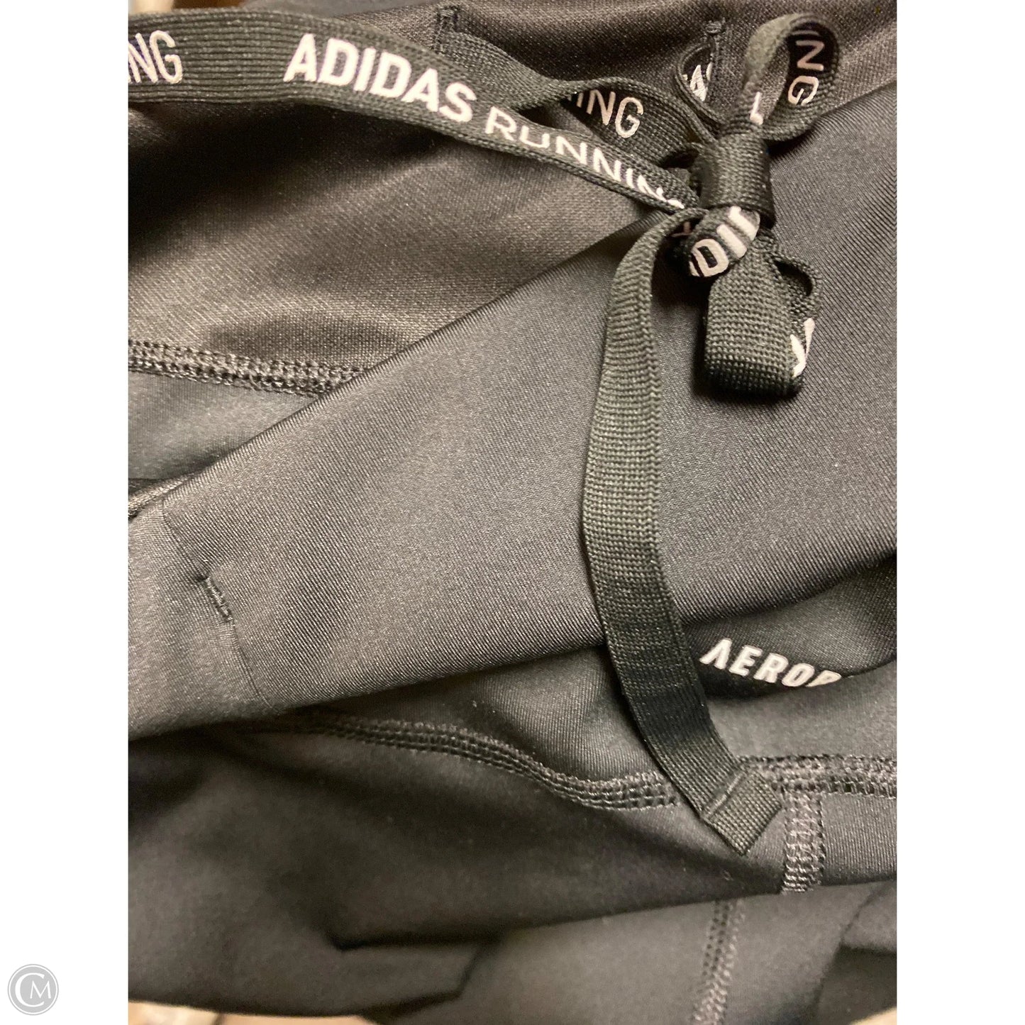 Athletic Leggings By Adidas In Black, Size: M