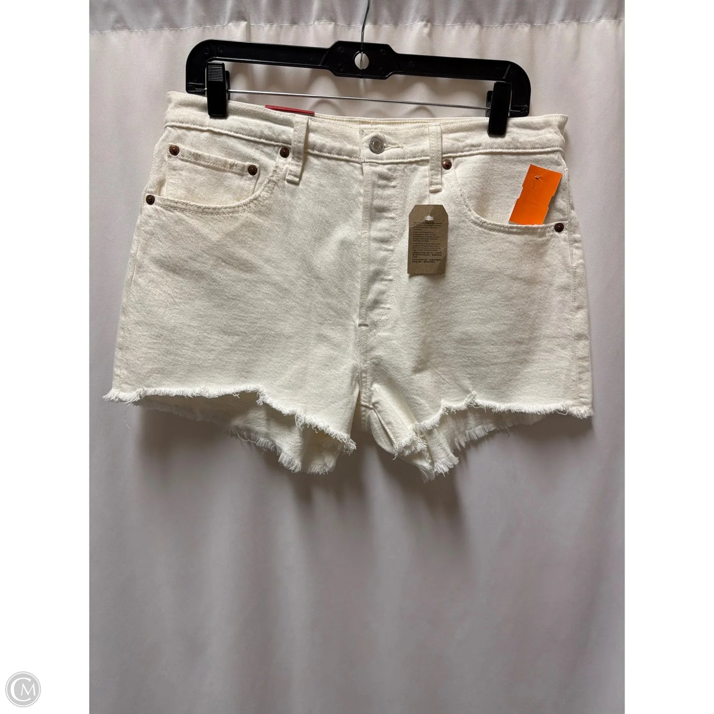 Shorts By Levis In White, Size: 14
