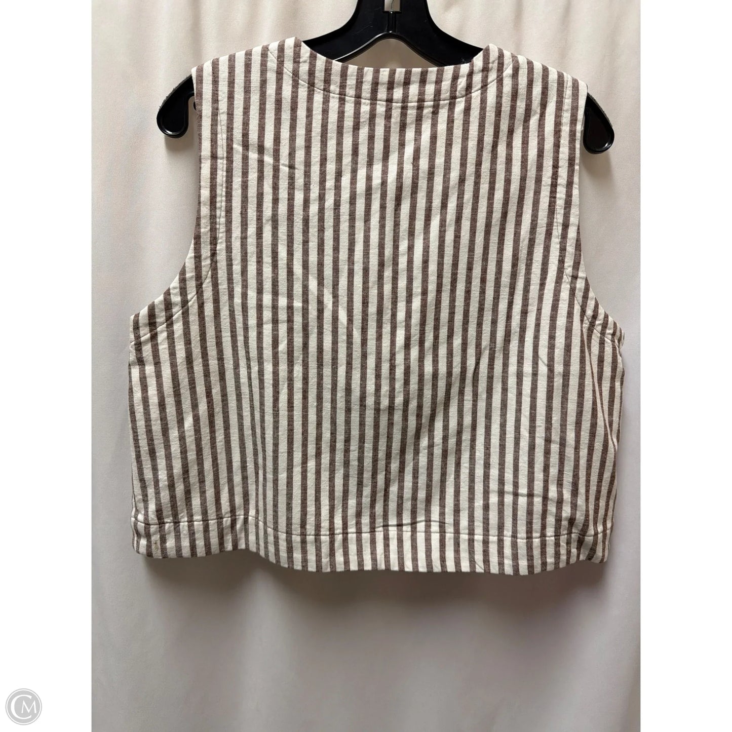Top Sleeveless By Old Navy In Brown, Size: Lp