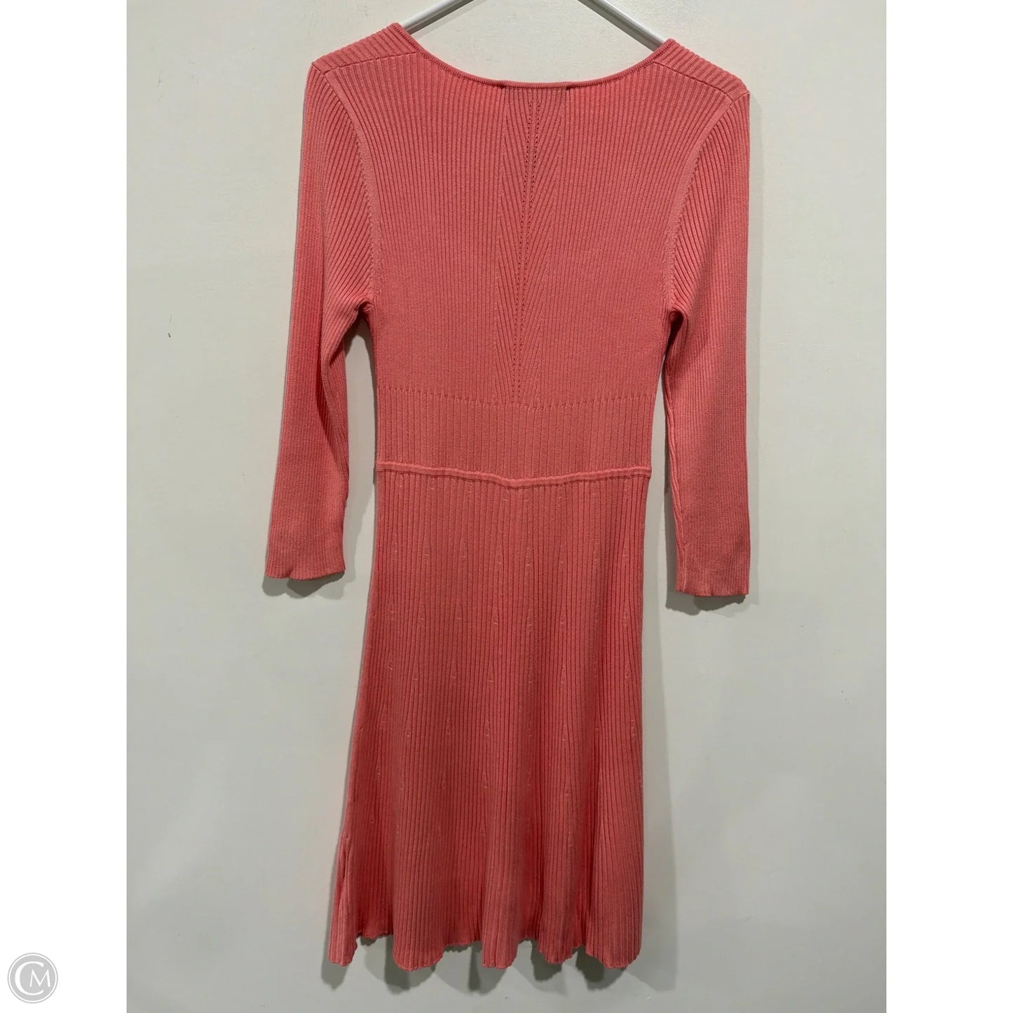 Dress Casual Midi By Boston Proper In Pink, Size: S