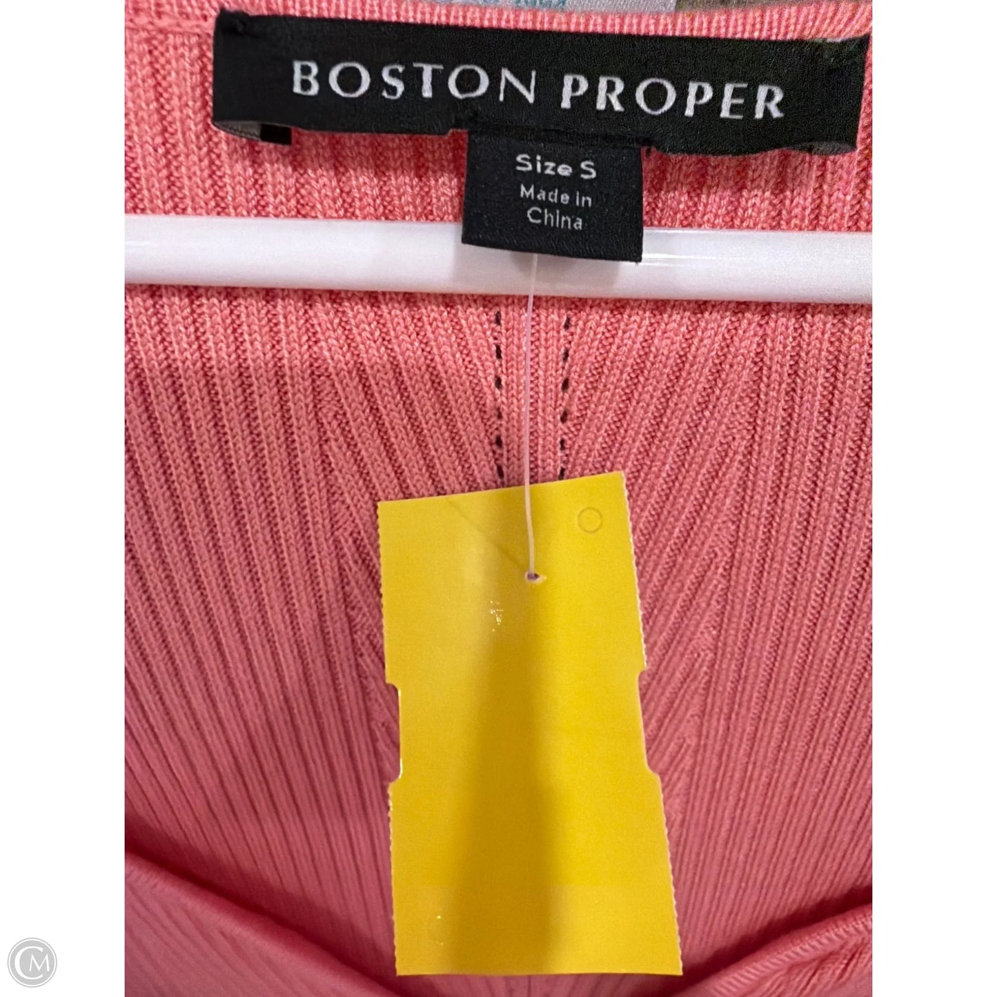 Dress Casual Midi By Boston Proper In Pink, Size: S