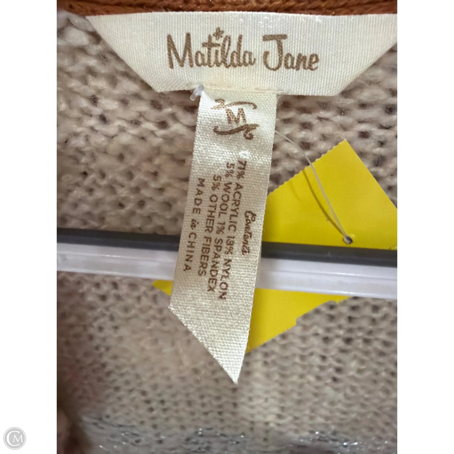 Cardigan By Matilda Jane In Cream, Size: M