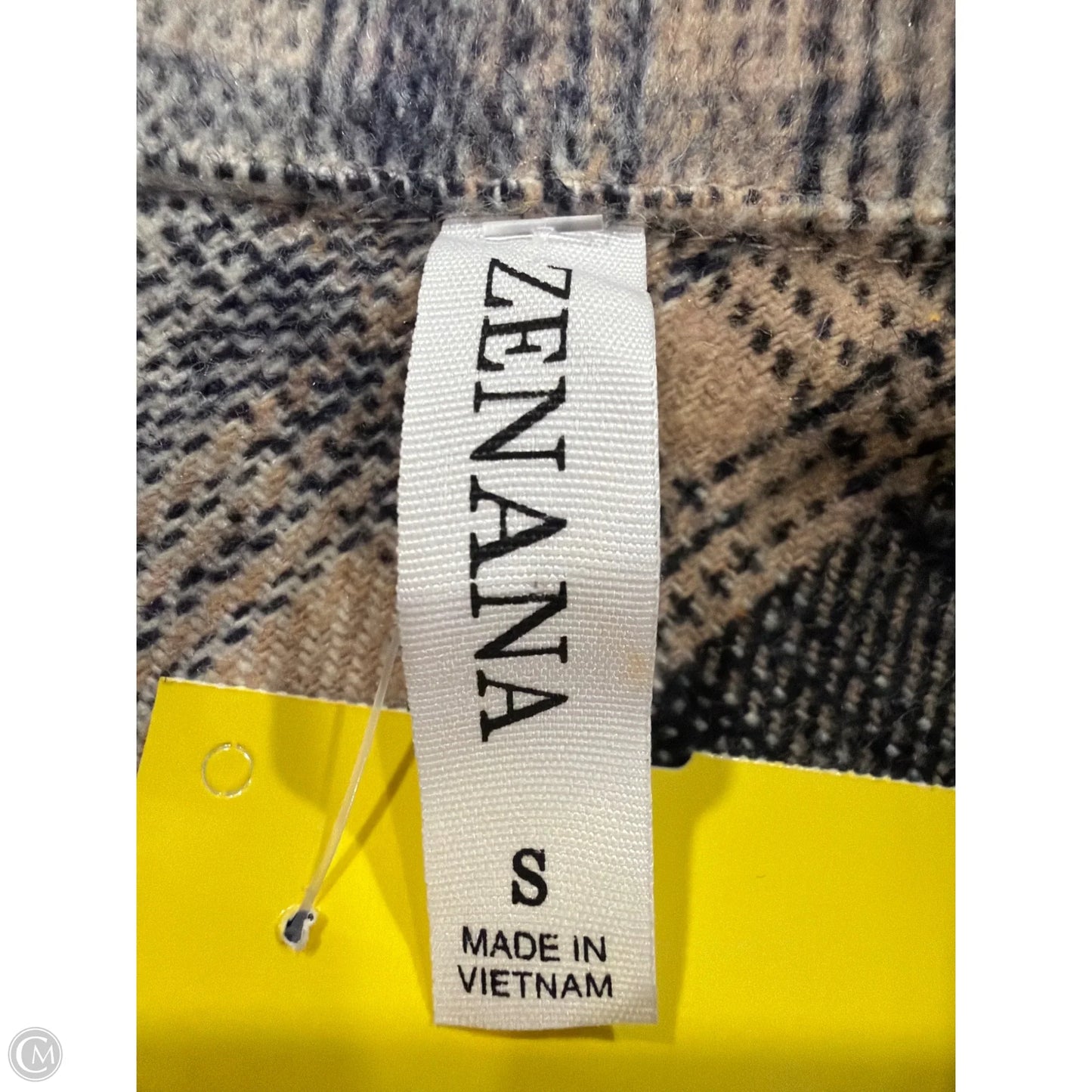 Jacket Shirt By Zenana In Cream, Size: S