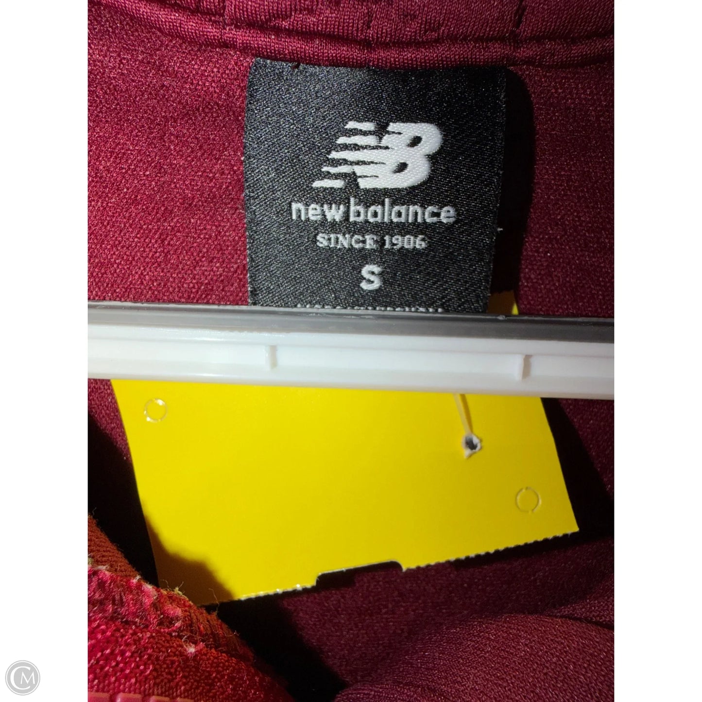 Jacket Other By New Balance In Maroon, Size: S