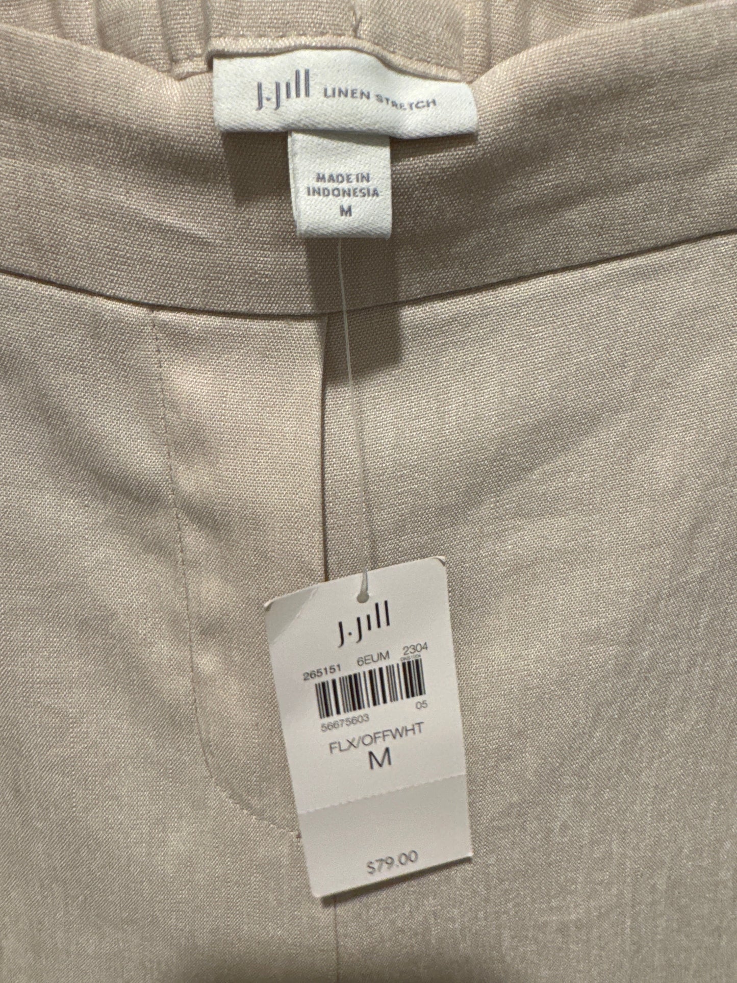 Pants Linen By J. Jill In Beige, Size: M