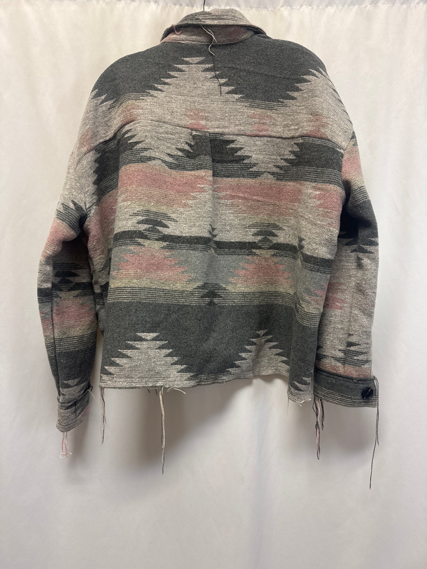 Jacket Other By Clothes Mentor In Grey, Size: M