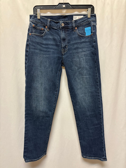Jeans Boyfriend By Gap In Blue Denim, Size: 4