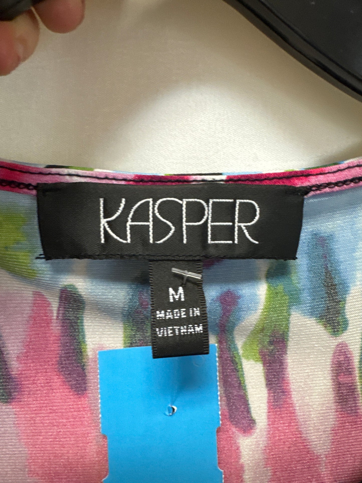 Top Sleeveless By Kasper In Pink, Size: M