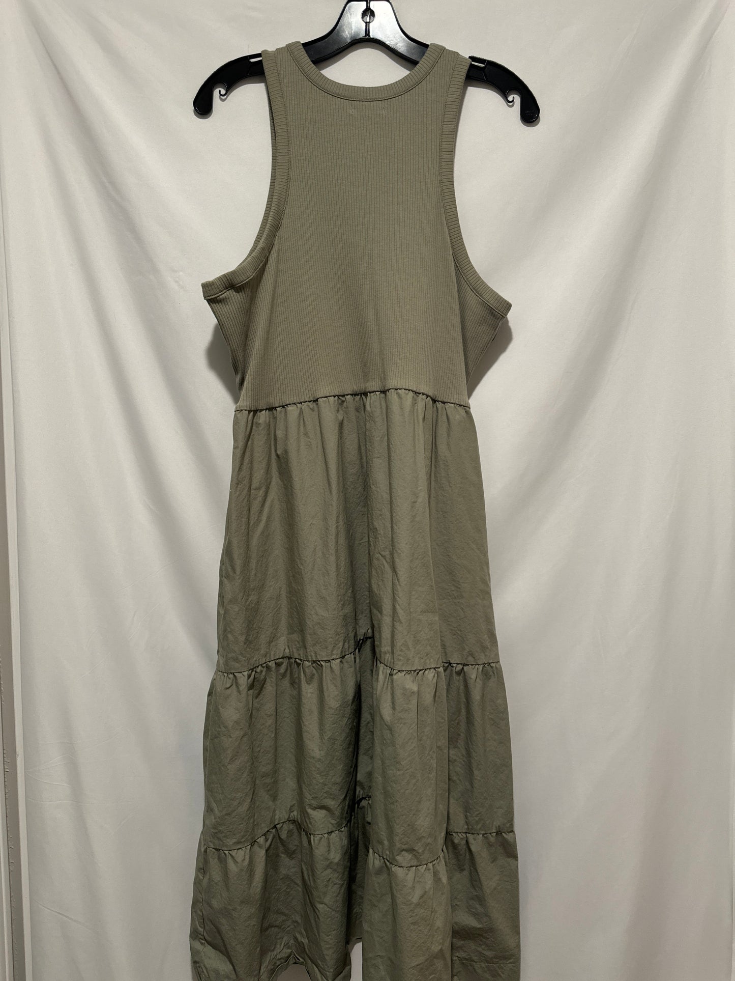 Dress Casual Midi By Maurices In Green, Size: 1x