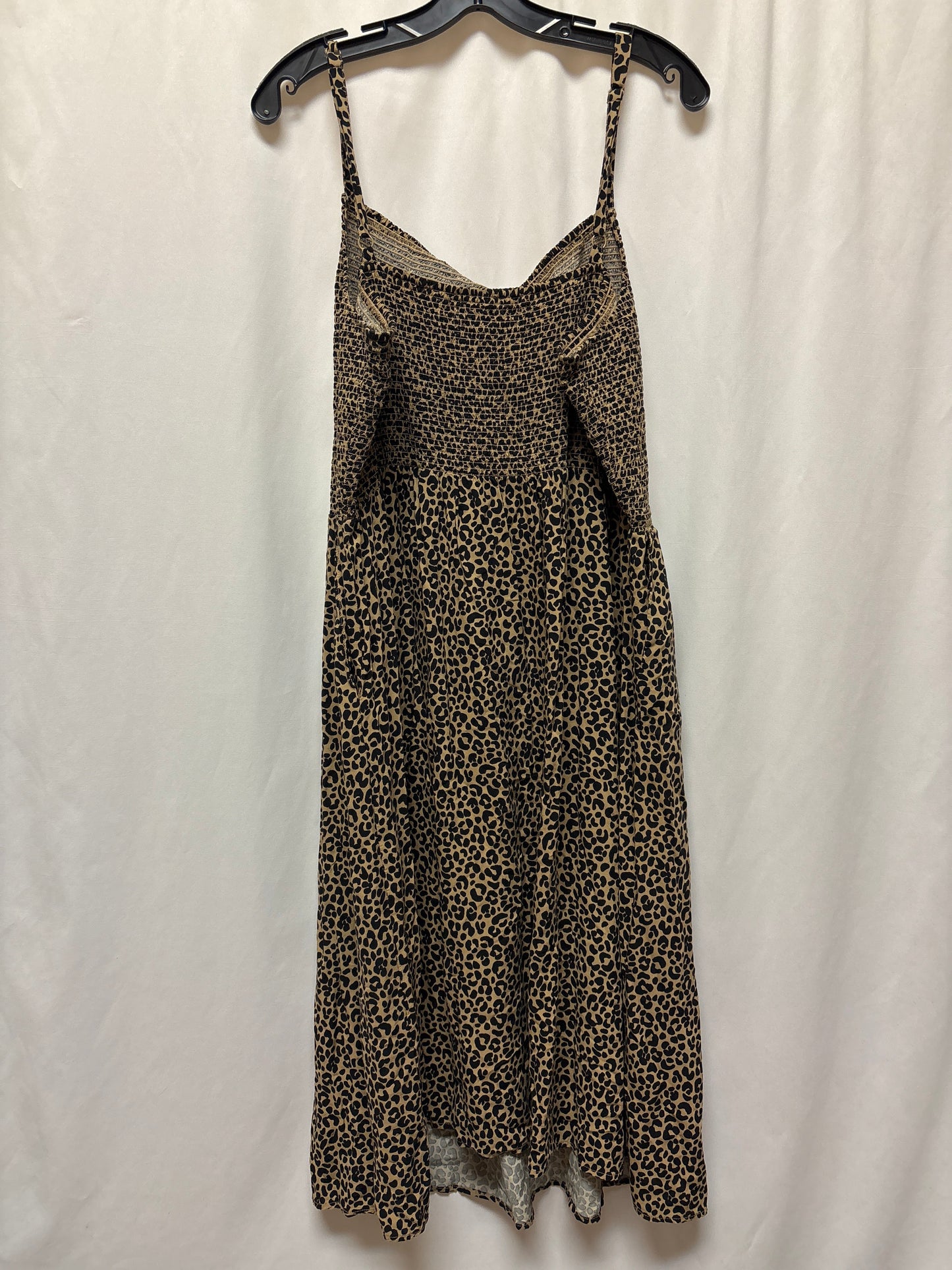 Dress Casual Midi By Old Navy In Animal Print, Size: Xxl