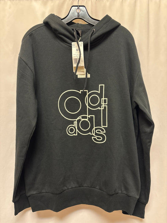 Sweatshirt Hoodie By Adidas In Black, Size: M