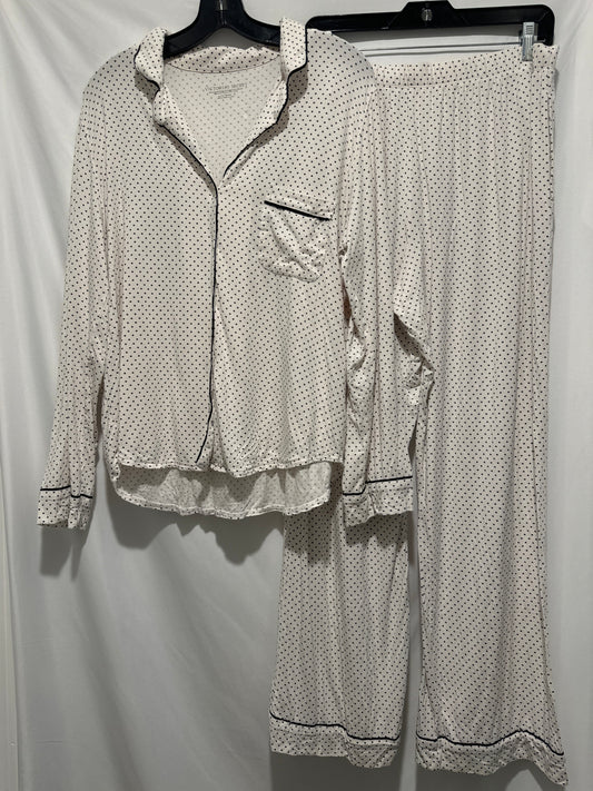 Pajamas 2pc By Victorias Secret In Polkadot Pattern, Size: L