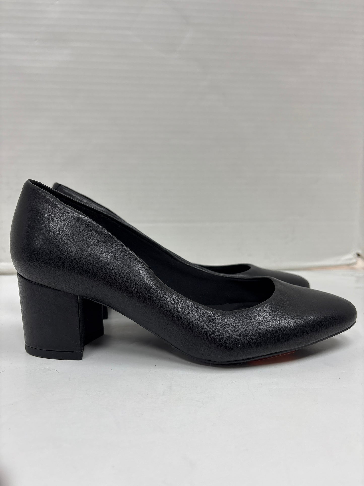 Shoes Heels Block By Easy Spirit In Black, Size: 6.5