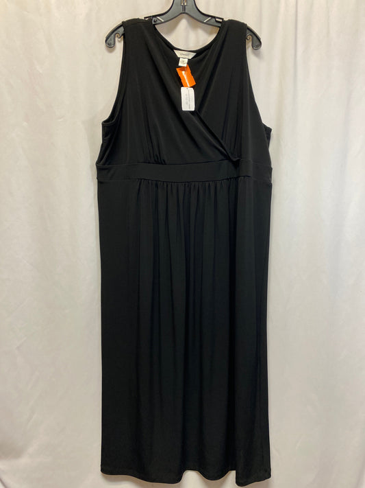 Dress Casual Maxi By Cj Banks In Black, Size: 2x